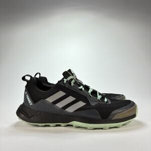 Adidas Terrex CMTK GTX Black Green Trail Running Shoes CQ1735 Women's Size 7.5